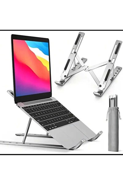 mr shopping MR Taşınabilir Laptop Standı - ayarlanabilir Yükseklik ve Katlana...