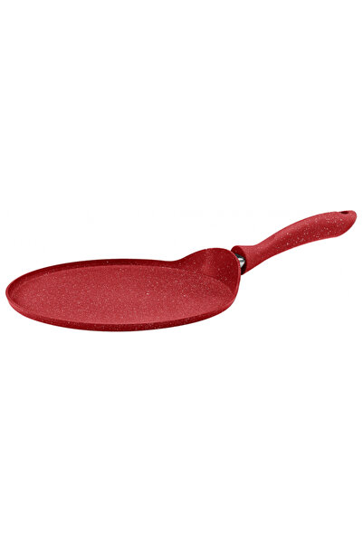 Hascevher 24cm pancake pan GRANITE-RED
