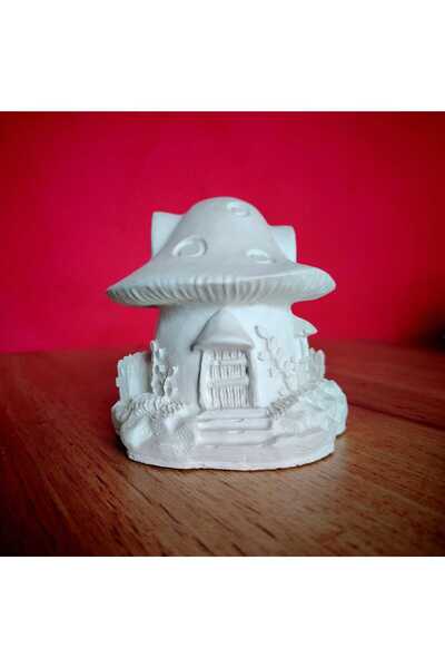 OEM Decoratiune din ipsos Casuta Ciuperca, 9x10cm