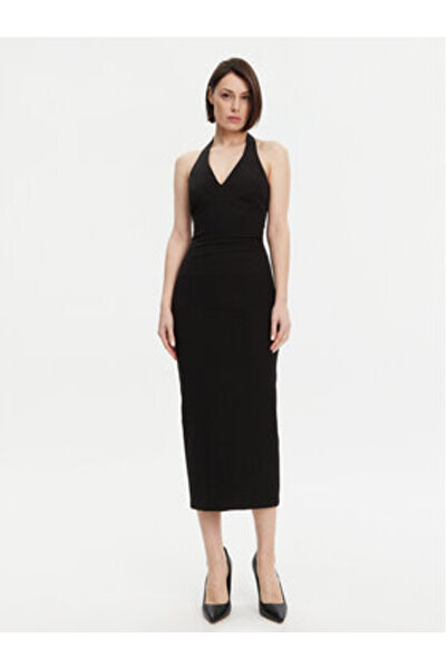 Access Fashion Γυναικείο Φόρεμα Κοκτέιλ 53-3403 Μαύρο