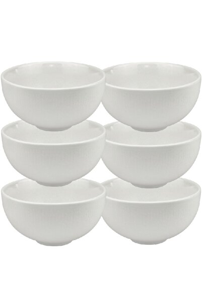 Culinaro Set 6 boluri portelan White Moss 11xh5,5cm, 300ml