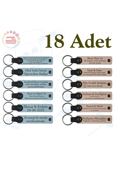 miawiki سلسلة مفاتيح جلدية للهدايا مع رسالة شخصية، بنفسجي وأزرق داكن، مجموعة ...