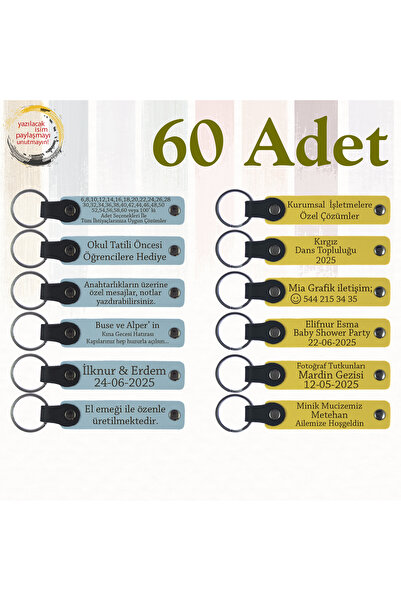 miawiki سلسلة مفاتيح جلدية مكتوبة شخصية، بنفسجي وأزرق داكن، عمل حصري لوكالات ...