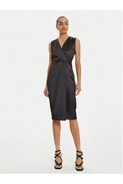 Access Fashion Γυναικείο Φόρεμα Κοκτέιλ 44-3367 Μαύρο