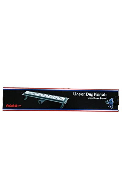 Nano Lineer Klapeli Paslanmaz Çelik Duş Kanalı 20-33-40-50 CM