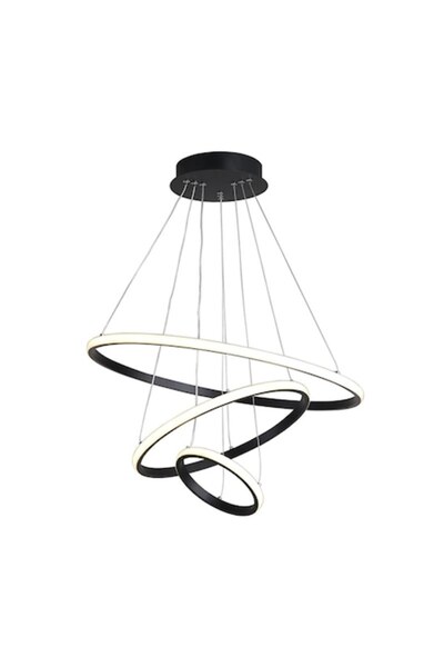 QUAL BRAND Candelabru LED cu 3 cercuri