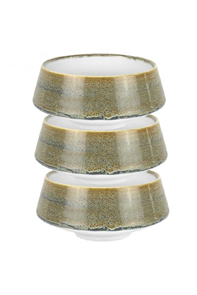 Culinaro Σετ 3 πορσελάνινα μπολ Storm 18cm, 1600ml