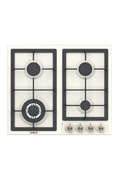 Samus Built-in hob PSG-64VS2, 4 gas burners, width 58 cm, cast iron grates