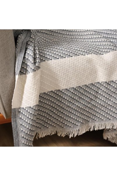 Karaca Home Wilma Anthracite Sofa Cover 170 X 210 cm