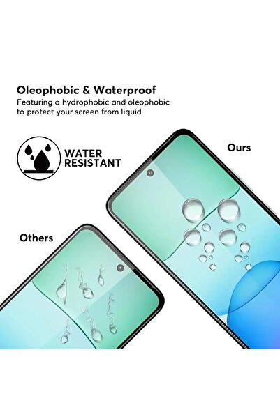 OSG Xiaomi Red Mi Note 12 Uyumlu Tam Kaplayan 9H Ekran Koruyucu Kırılmaz Cam
