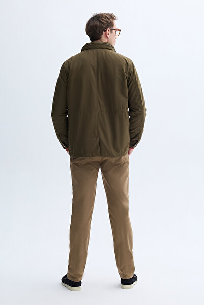 Mudo Thin Coat with Hidden Hood