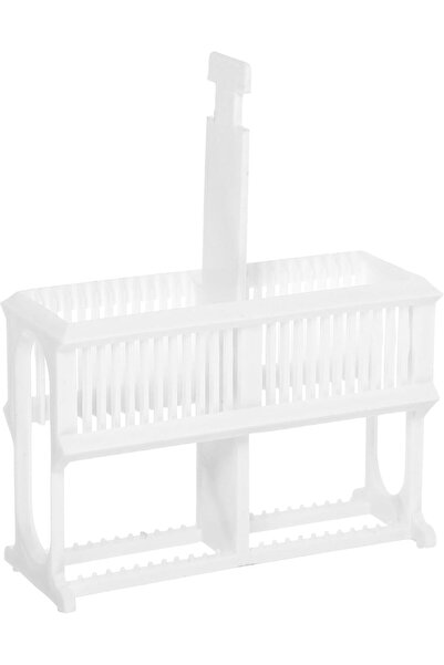 healvian رف تلوين شرائح المجهر، 24 فتحة، حامل تجفيف الشرائح الزجاجية، طلاء مغ...