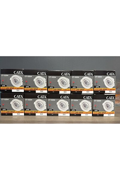 Cata SIVA ALTI LED PANEL CT5204 BEYAZ IŞIK 10 ADET