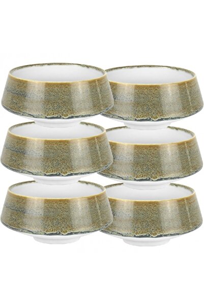 Culinaro Set 6 boluri portelan Storm 9xh5cm,200ml