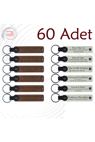 miawiki سلسلة مفاتيح جلدية مكتوبة شخصية، بنفسجي وأزرق داكن، عمل حصري لوكالات ...