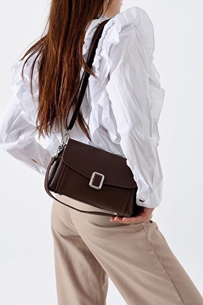 Çanta Trend Τσάντα ώμου από μαλακό δέρμα με 2 λουράκια, πολύ χρήσιμη και κατά...