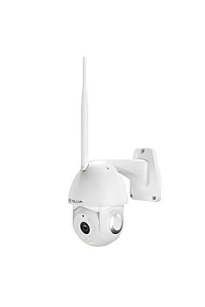 TELLUR Outdoor Surveillance Camera, WiFi, 3 MP, White