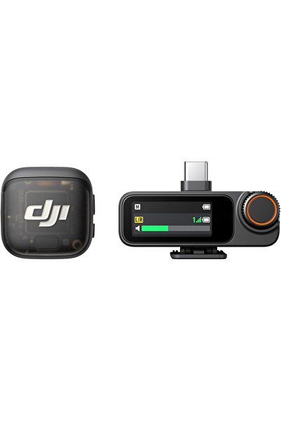 DJI Wireless Microphone Mini3 (Transmitter + Receiver) for iPhone/Camera/Andr...