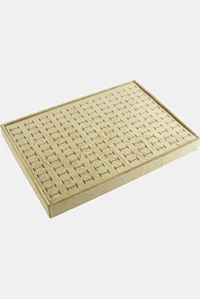 Ronanna خاتم MTXDPN من قماش الأنفورا الأفقي (174358) بلون بني فاتح