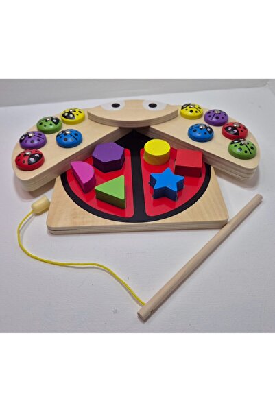 OEM Joc gargarita 2 in 1, Montessori, din lemn