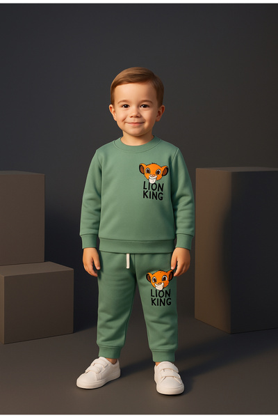 KGN GİYİM Fiú alsó és felső szezonális tréningruha szett