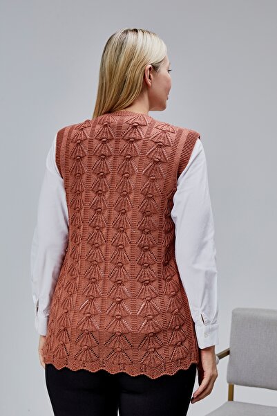 Jinx Wear Fashion Жіночий пухнастий светр моделі «Казайаг» з товстою зимовою спеціальним в'язкою та кишенями