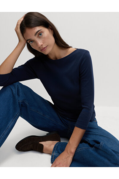 Marks & Spencer Saf Pamuk Slim Fit Üst