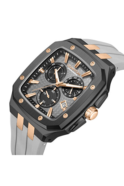 Quantum Men's Chronograph Brown Dial Watch - HNG1033.075