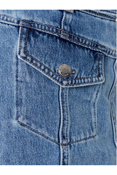 Morgan Fustă din denim pentru femei 251-JOLAM Multicolor