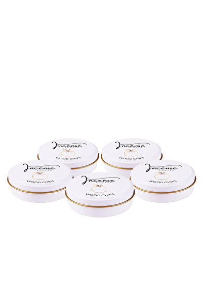 İnsence Smoker رقائق التفاح 5×25 جرام (تُستخدم كمواد مدخنة ومنكهة في المشروبات.)