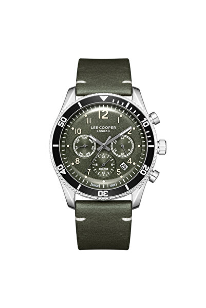 Lee Cooper Men's Multi Function Dark Green Dial Watch - LC08260.675