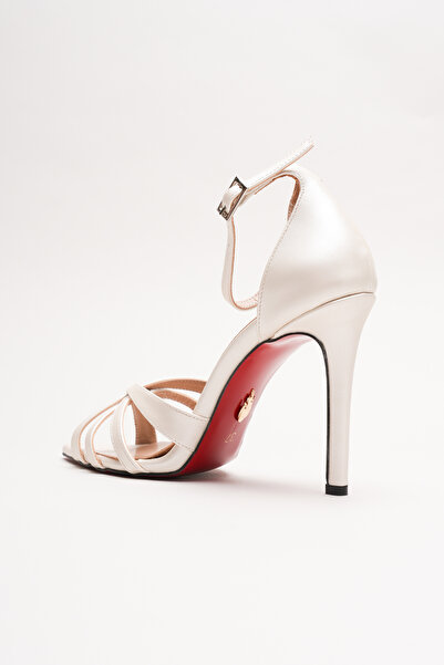 Ayakkabı Ateşi Women's Special Design Thin Heeled Shoes Accosie Skin