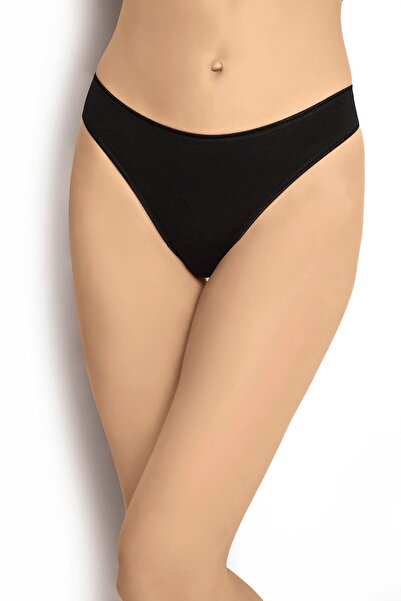 Jiber Жіночі чорні модальні трусики з еластаном, 3 штуки в упаковці 623