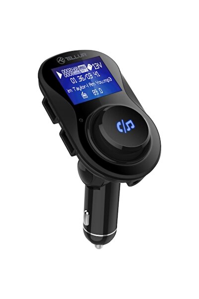 TELLUR Modulator FM FMT-B3, Bluetooth, USB, MicroSD, AUX, Negru