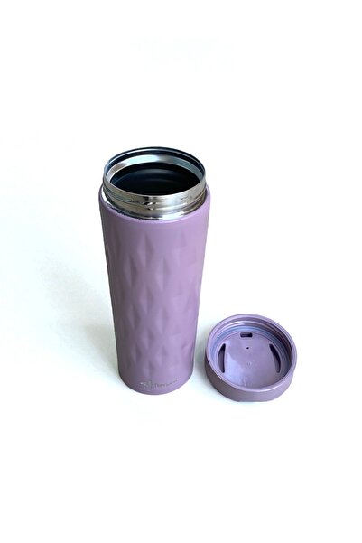 Penguen Stainless Steel 500ml Outdoor Thermos 6 Hours Hot 12 Hours Cold Cup Thermos Patterned Mug