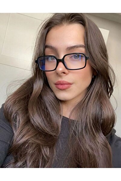 funeyes نظارات قراءة مربعة سوداء مستطيلة الشكل من Trend Miux للجنسين لموسم 2025