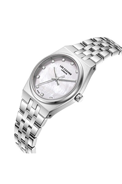 Lee Cooper Women's Analog Beige MOP Dial Watch - LC08204.320
