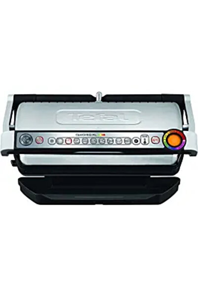 TEFAL Gratar electric GC724D12, 9 programe, 2000 W, Argintiu / Negru