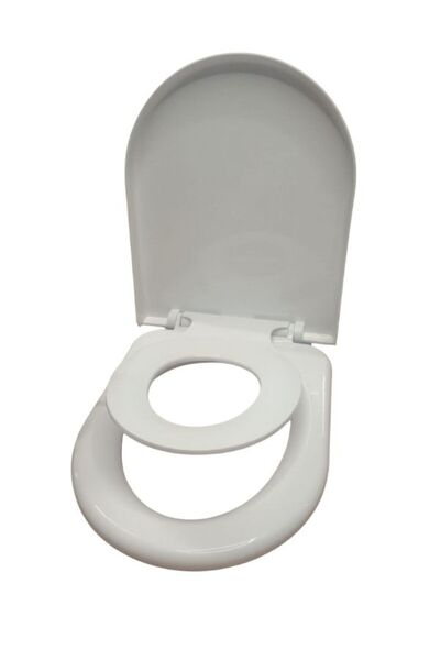 serdohan GL Cocuk Oturaklı Yavaş Kapanan Termoplast Klozet Kapağı (Üstten Sıkmalı)