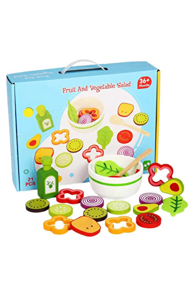 velve Ξύλινο παιχνίδι με λαχανικά, Kabi