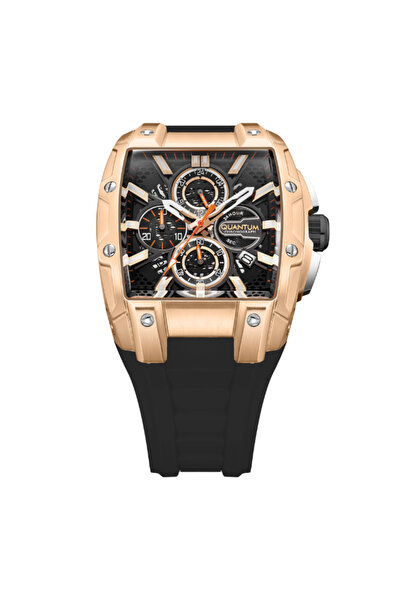 Quantum Men's Chronograph Black Dial Watch - HNG1161.451