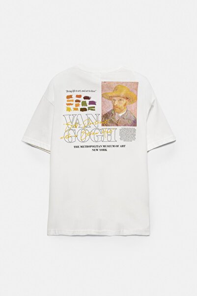 Pull & Bear Van Gogh Self-Portrait T-shirt