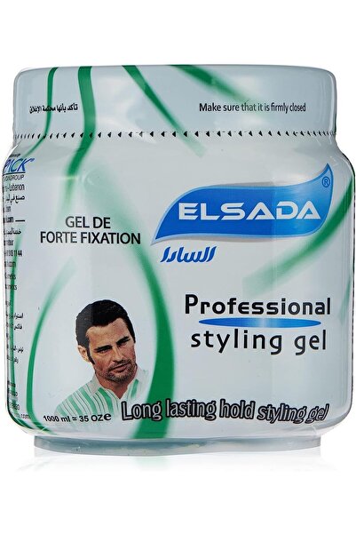 Elsada EL SADA Long Lasting Hair Styling Gel, Green, 1 liter