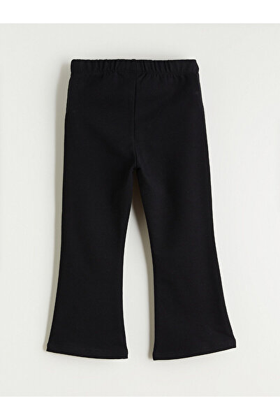 LC Waikiki Beli Lastikli İspanyol Paça Kız Çocuk Tayt