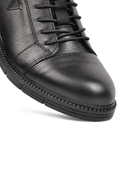 GÜLERSHOES Garantili Hakiki Deri Mevsimlik Su Geçirmez Kauçuk Ortopedi Erkek Ayakkabı 40-41-42-43 Numara