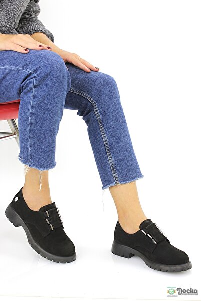 Mammamia Kadın Hakiki Deri Ortopedik Spor Tarz Günlük Ayakkabı M26/KA860