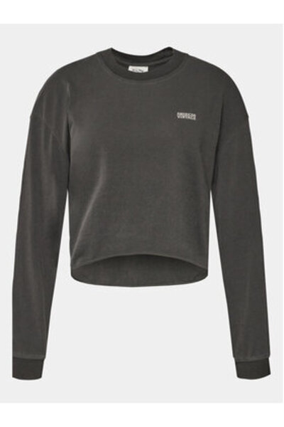 American Vintage Γυναικείο Φούτερ PYM02BE24 Γκρι