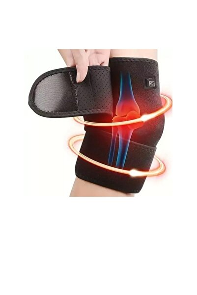 KESNUP Orteză ortopedică pentru genunchi pentru picior cu încălzire, neagră