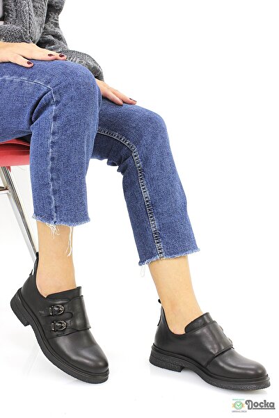 Mammamia Kadın Hakiki Deri Ortopedik Spor Tarz Kışlık Ayakkabı M26/KA745