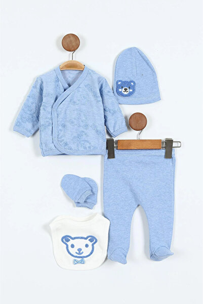 voyyo kids baby Hospital Released Organic Fabric 100% Cotton Bear Embroidered...